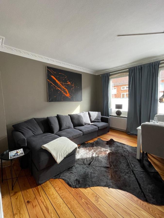 Apartmán Altbaucharme Deluxe Mit Balkon In Zentraler Lage Kiel Exteriér fotografie